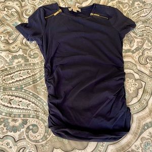 Michael by Michael Kors zipper T-shirt
